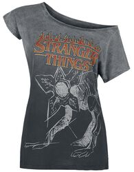 Fire Logo, Stranger Things, T-Shirt