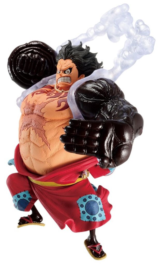 King Of Artist King Of Artist The Monkey D Luffy Gear 4 Wanokuni One Piece Action Figure Da Collezione Emp