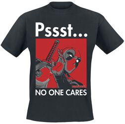 No One Cares, Deadpool, T-Shirt