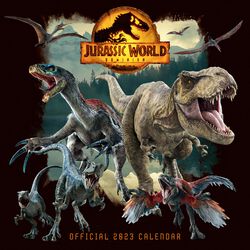 Jurassic World - Wandkalender 2023