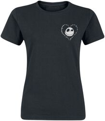 Stitched heart, Nightmare Before Christmas, T-Shirt