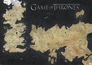 Map - Westeros & Essos, Game Of Thrones, Poster