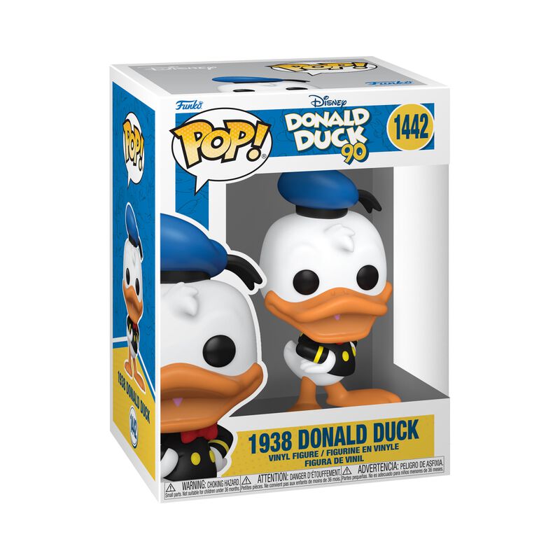 90th Anniversary - 1938 Donald Duck Vinyl Figurine 1442