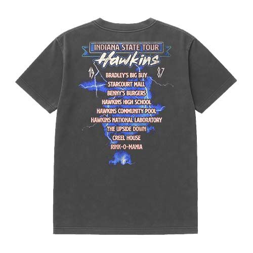 T-Shirt Stranger Things personaggi - Macedonia