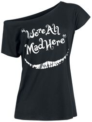Cheshire Cat - We're All Mad Here, Alice in Wonderland, T-Shirt