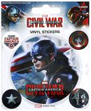 Captain America, Captain America, Set di adesivi