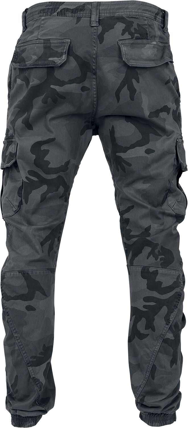 Pantaloni Cargo Uomo Urban Classics - Militare, Slim Fit, Vita Con Coulisse, Tasche Laterali - Foto 5