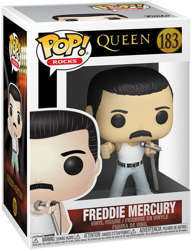 Freddie Mercury Rocks Vinyl Figur 183