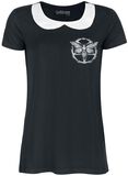 Round Collar Shirt, Gothicana by EMP, T-Shirt