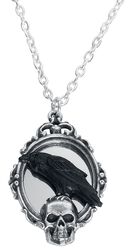 Reflections of Poe Pendant, Alchemy Gothic, Collana