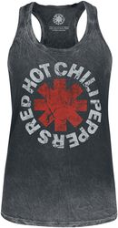 Distressed Logo, Red Hot Chili Peppers, Canotta