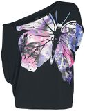 T-Shirt with Butterfly, Full Volume by EMP, T-Shirt