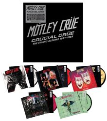 Crücial Crüe-The studio albums 1981-1989