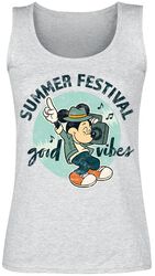 Summer Festival - Good Vibes, Mickey Mouse, Canotta