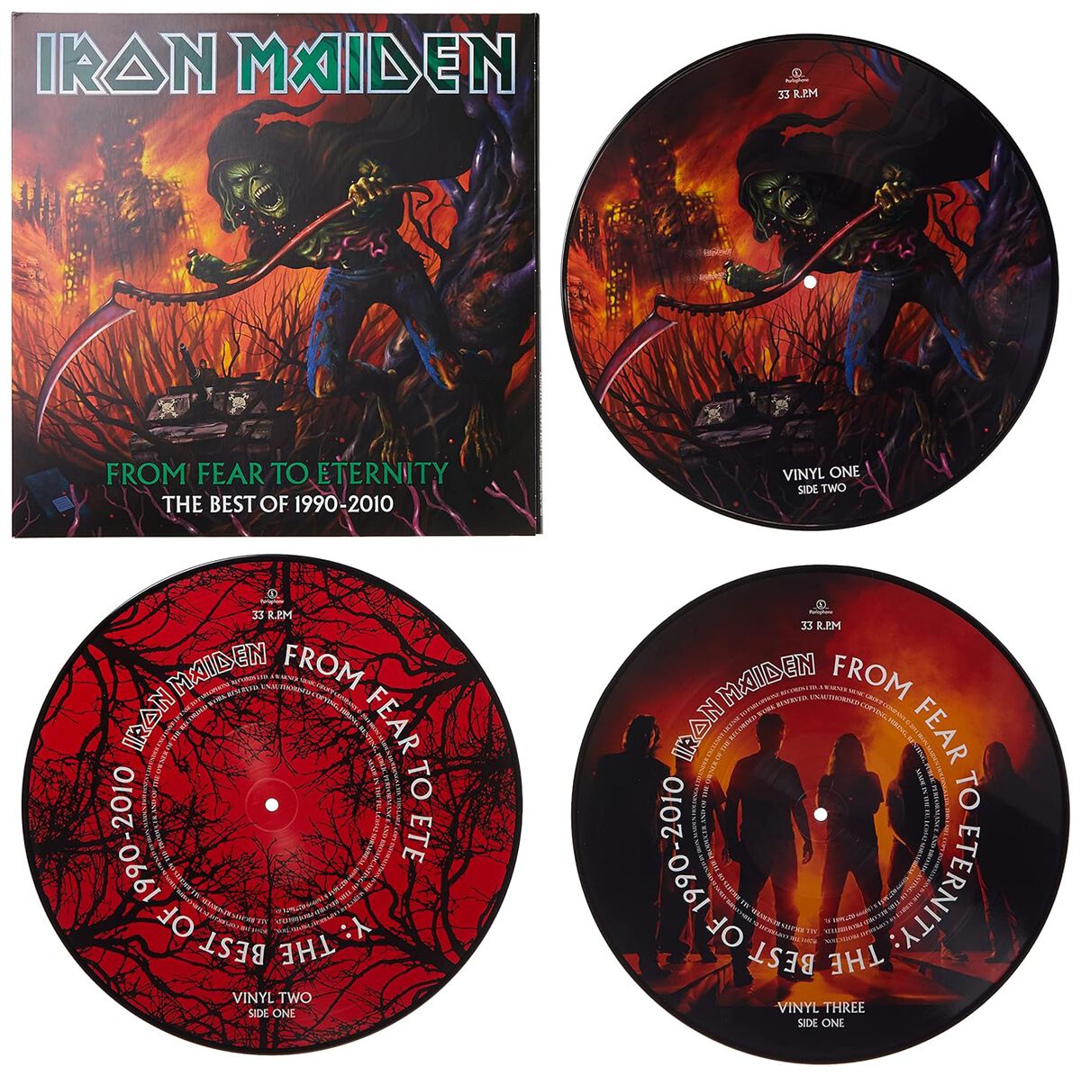 From fear to eternity, Iron Maiden LP