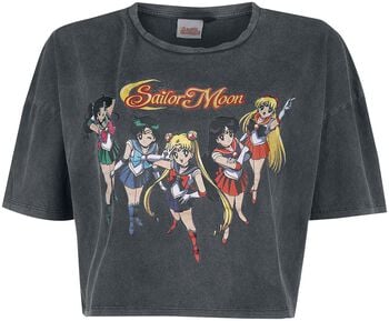 Camiseta de Sailor Moon con Luna negra | Elbenwald Camiseta de Sailor Moon con Luna negra | Elbenwald