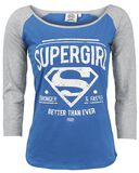 Stronger & Faster, Supergirl, Maglia Maniche Lunghe
