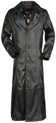 Gothicana X The Crow leather coat, Gothicana by EMP, Cappotto di pelle