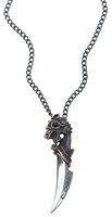 DARKAI REVERSED TENNIS CROSS UNISEX - Collana - white/bianco DARKAI REVERSED TENNIS CROSS UNISEX - Collana - white/bianco